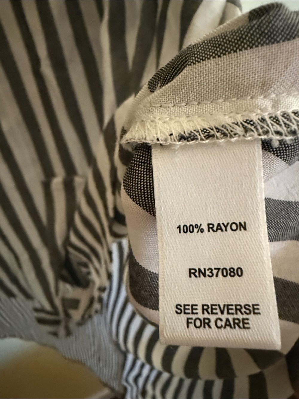 C Est. 1946 Striped Women’s Top - Picture 13 of 14